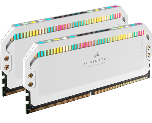 Memria RAM Corsair Dominator Platinum RGB 32GB (2x16GB) DDR5-5600MHz CL36 Branca 2